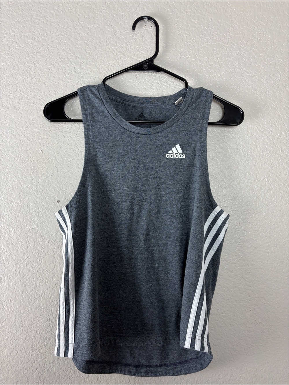 Adidas Heather Gray Tank top size small